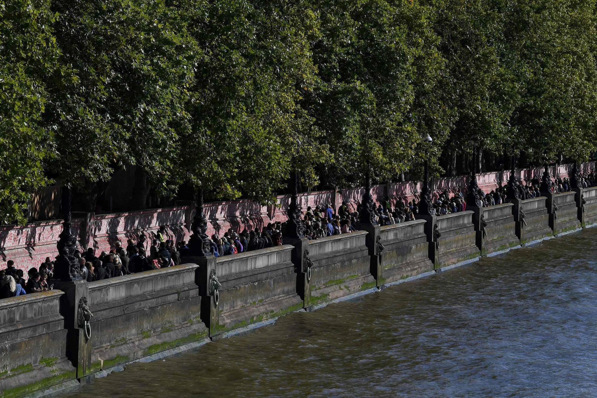 Schlangen in London