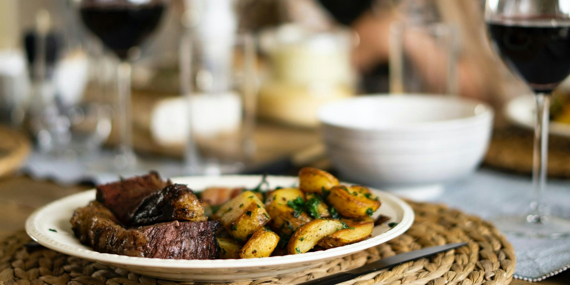 Weihnachtsessen Symbolbild