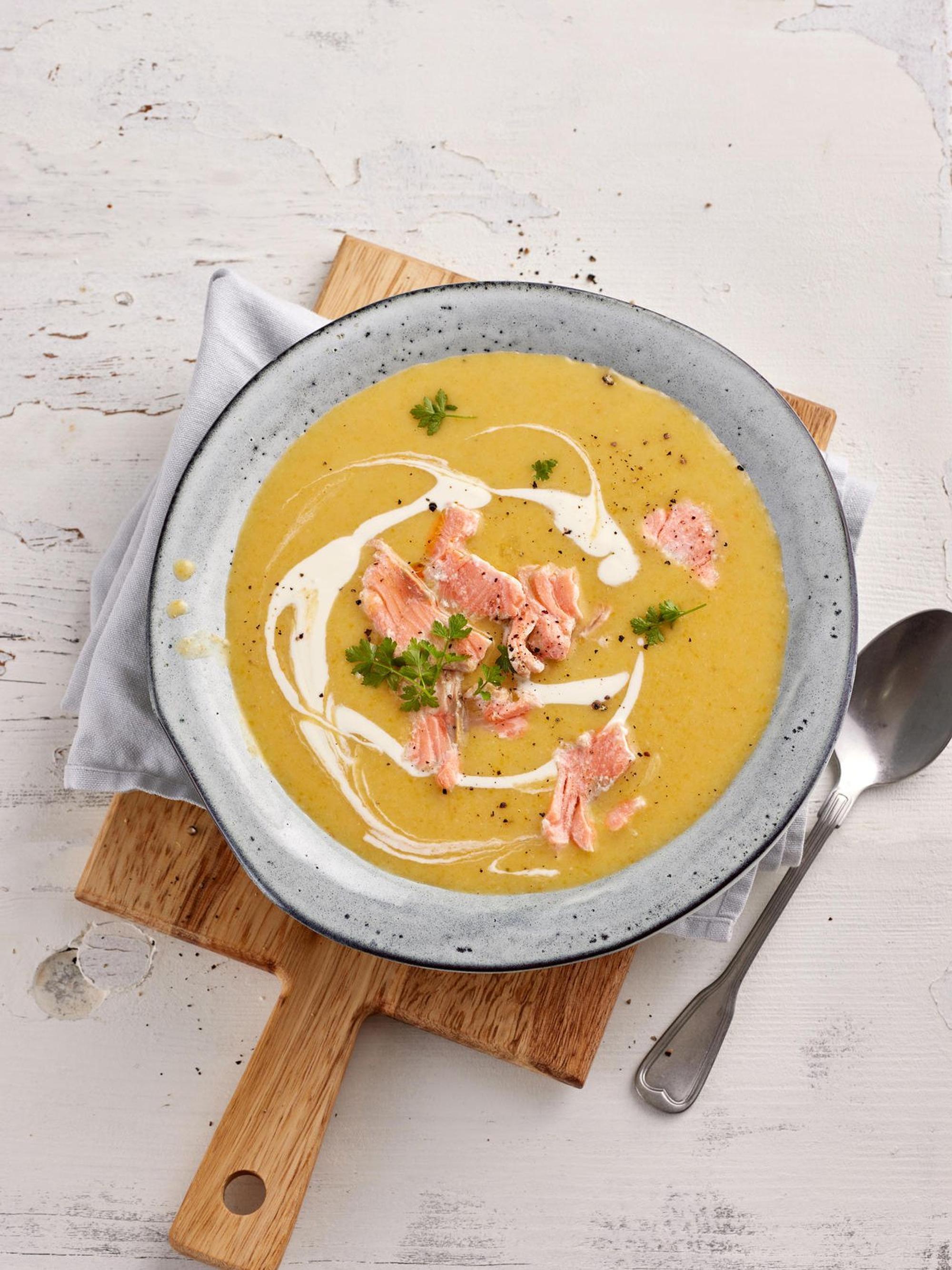 Hafer in Suppe