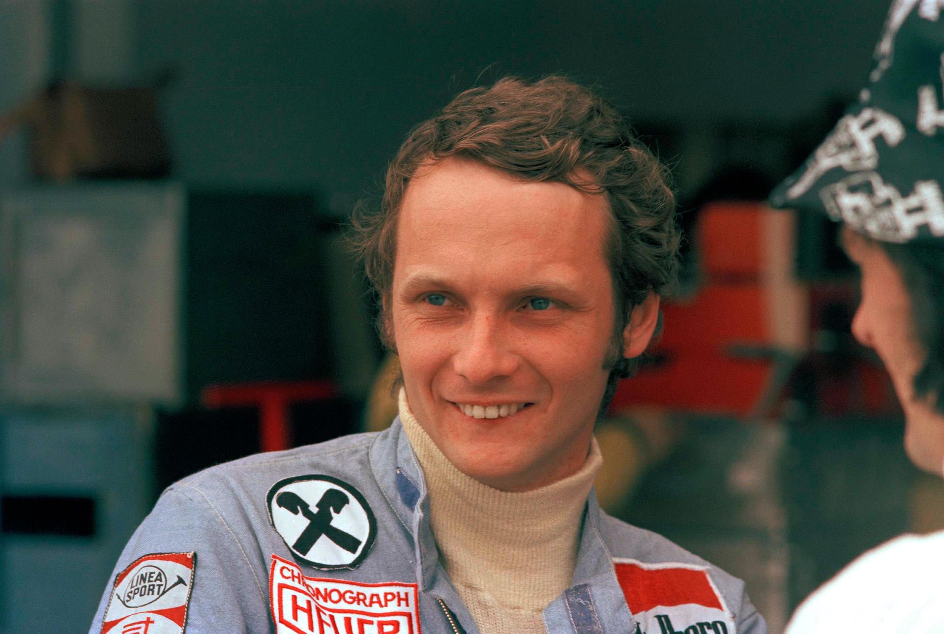 Lauda vor Unfall