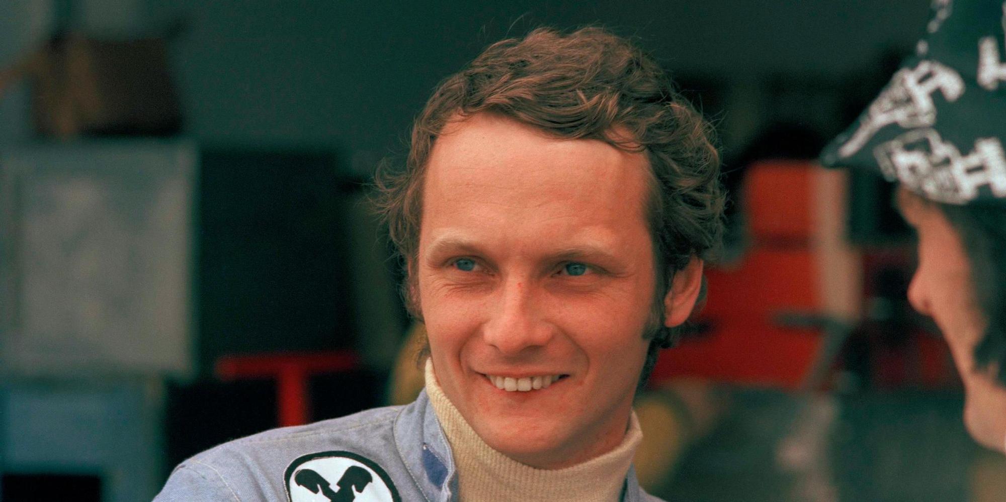 Lauda vor Unfall