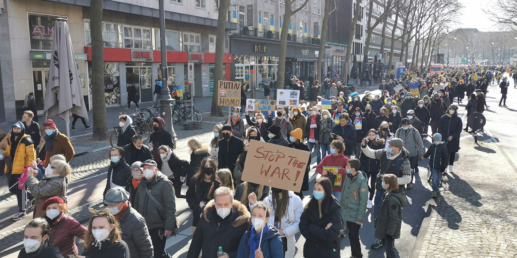 Demo in Köln Hanano