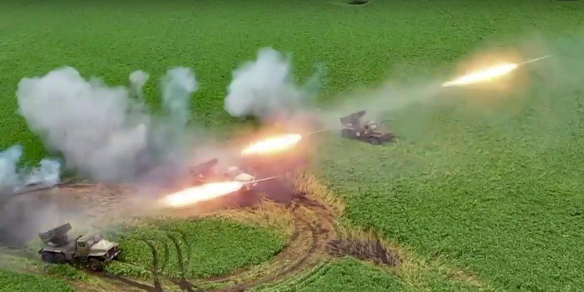 Raketenwerfer Russland