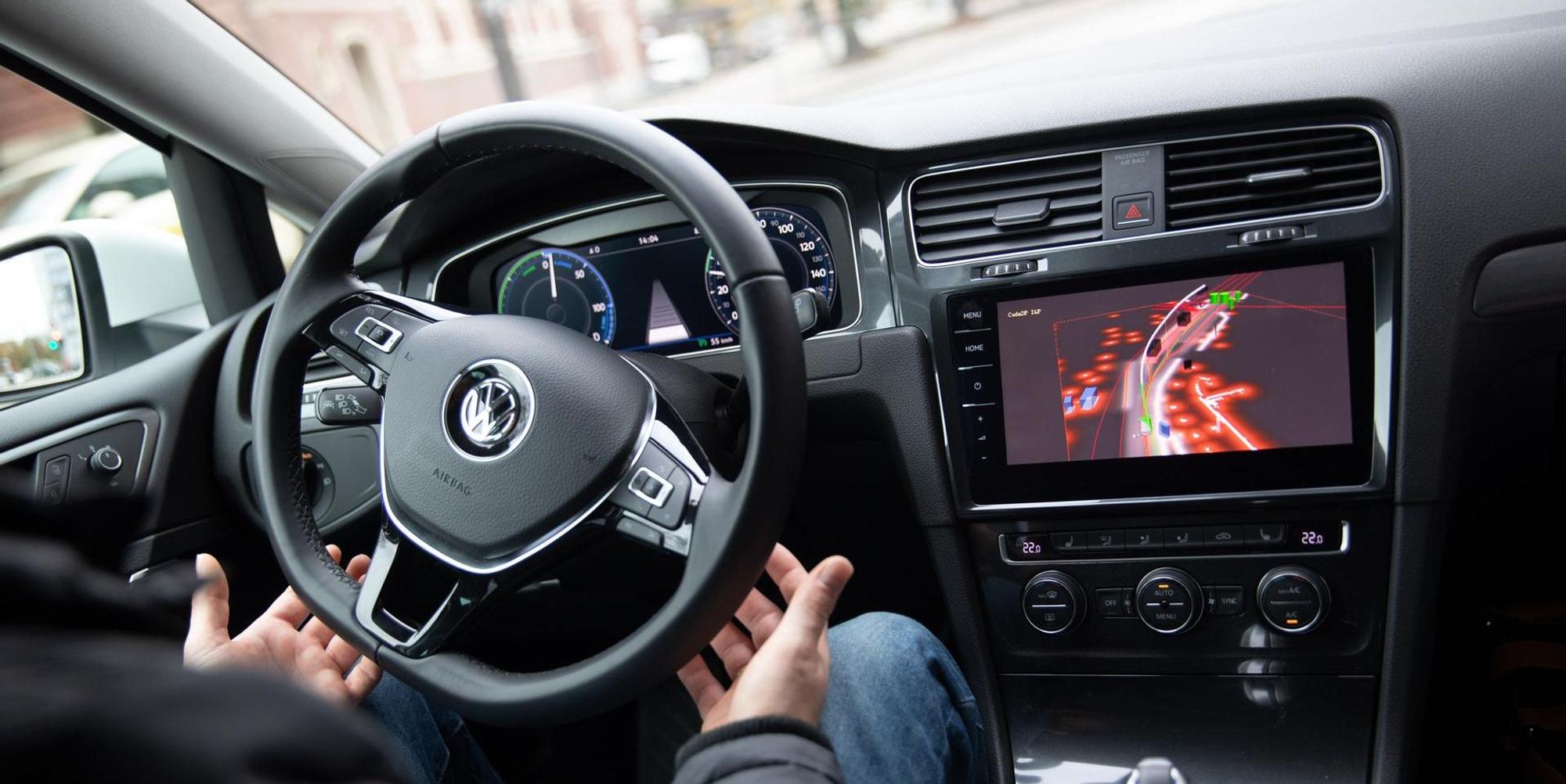 Autonomes Fahren_Elektroauto_Golf
