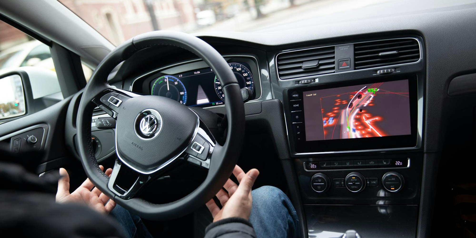 Autonomes Fahren_Elektroauto_Golf