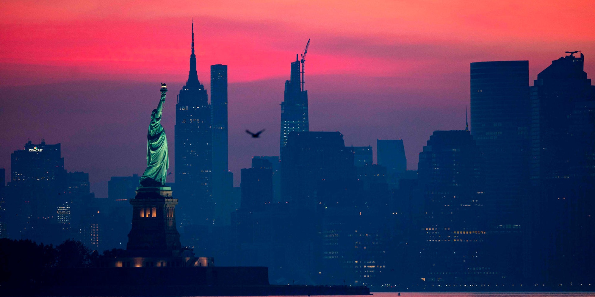 Manhattan New York Skyline afp