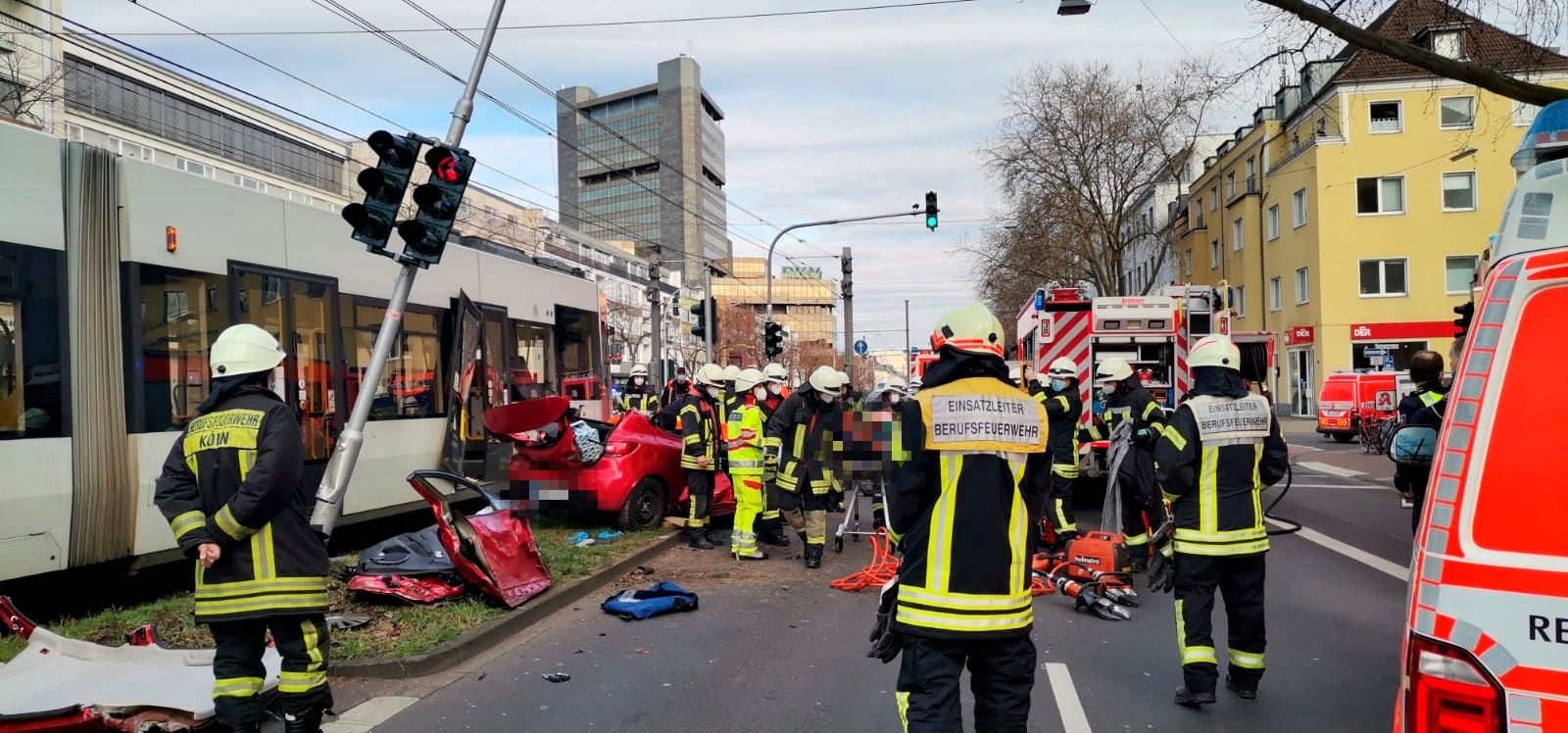 Unfall Bahn Aachener JASMIN