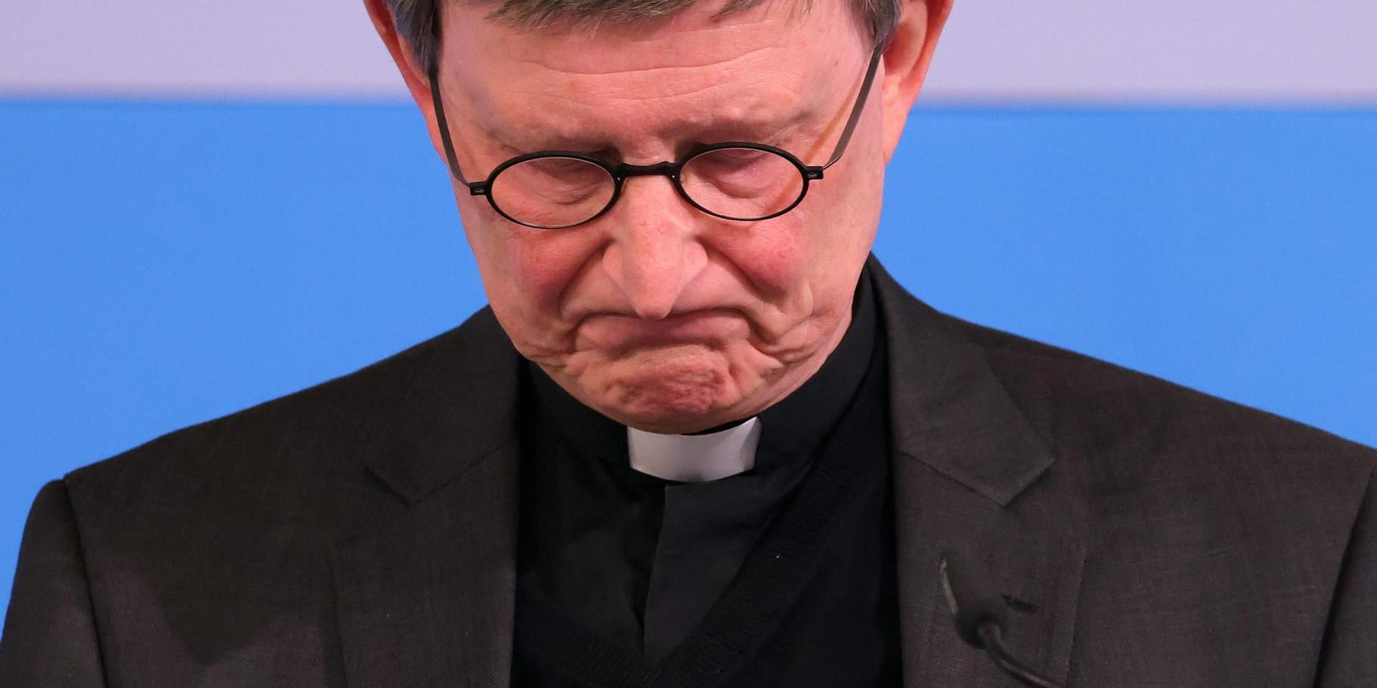 Woelki zerknirscht