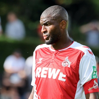 Anthony Modeste beim Spiel gegen Troisdorf