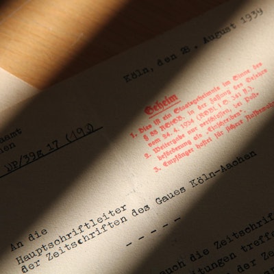 Instruktionen Reichspropagandaministerium