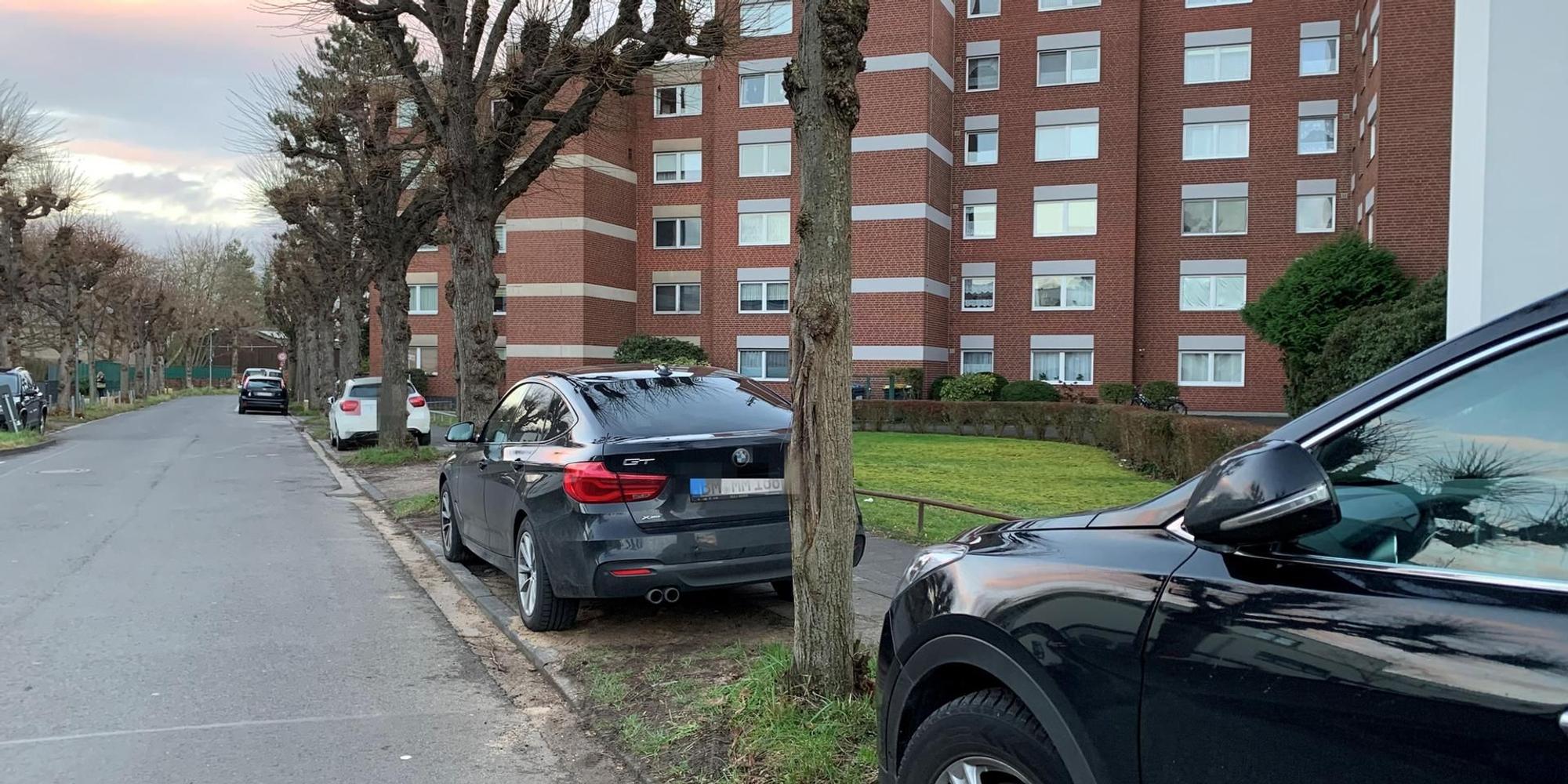 illegales Parken in Sürth