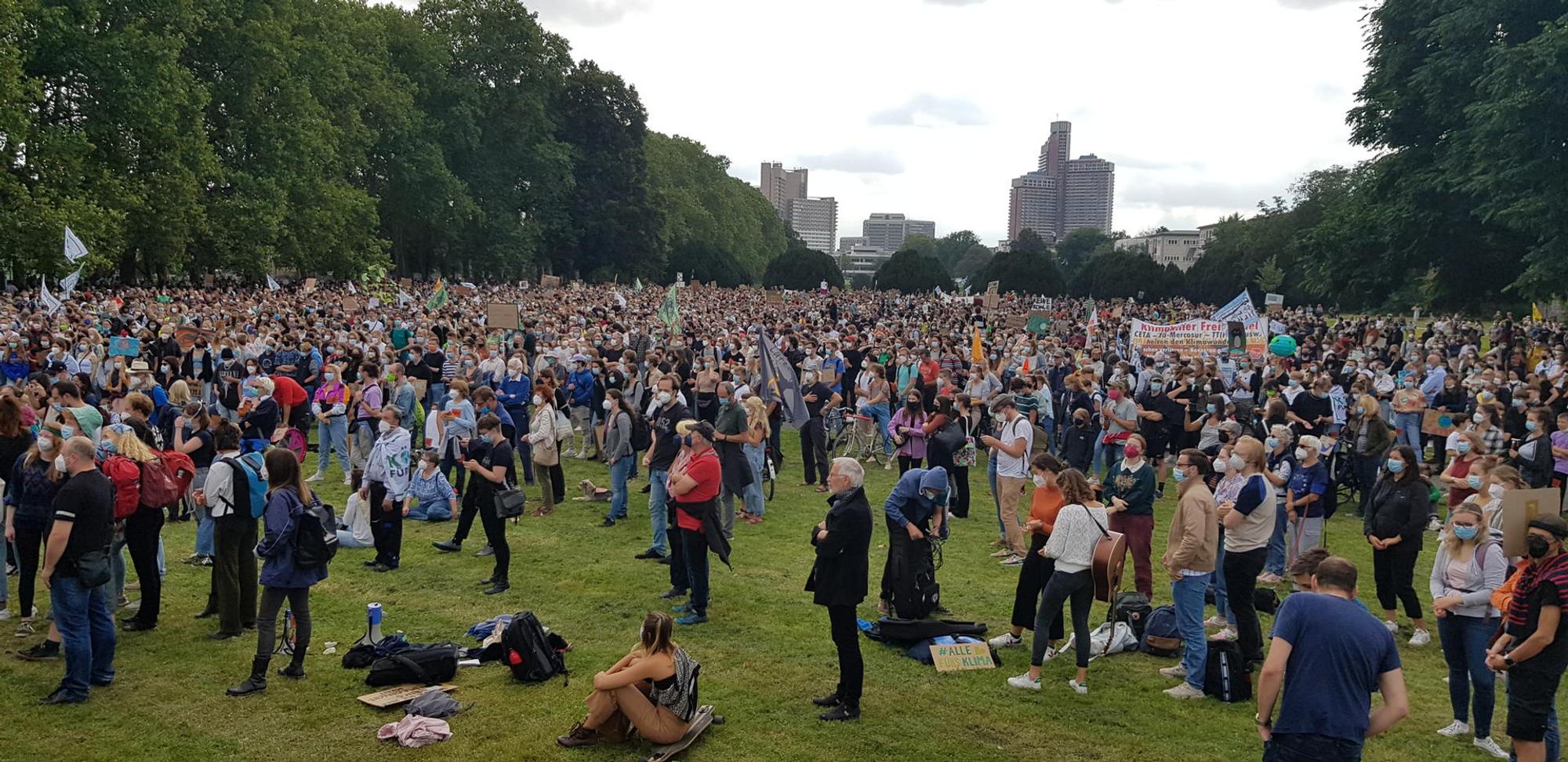 Demo Jahnwiesen Köln