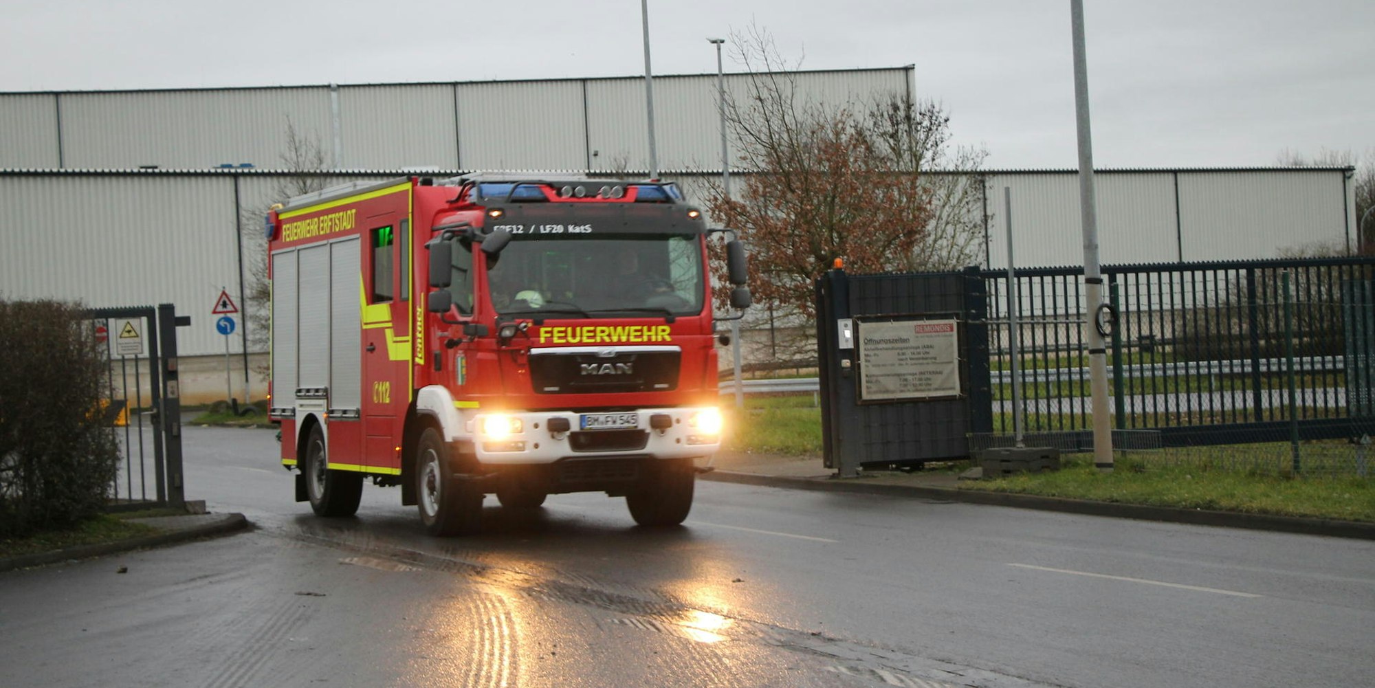 Erftstadt Feuer Remondis