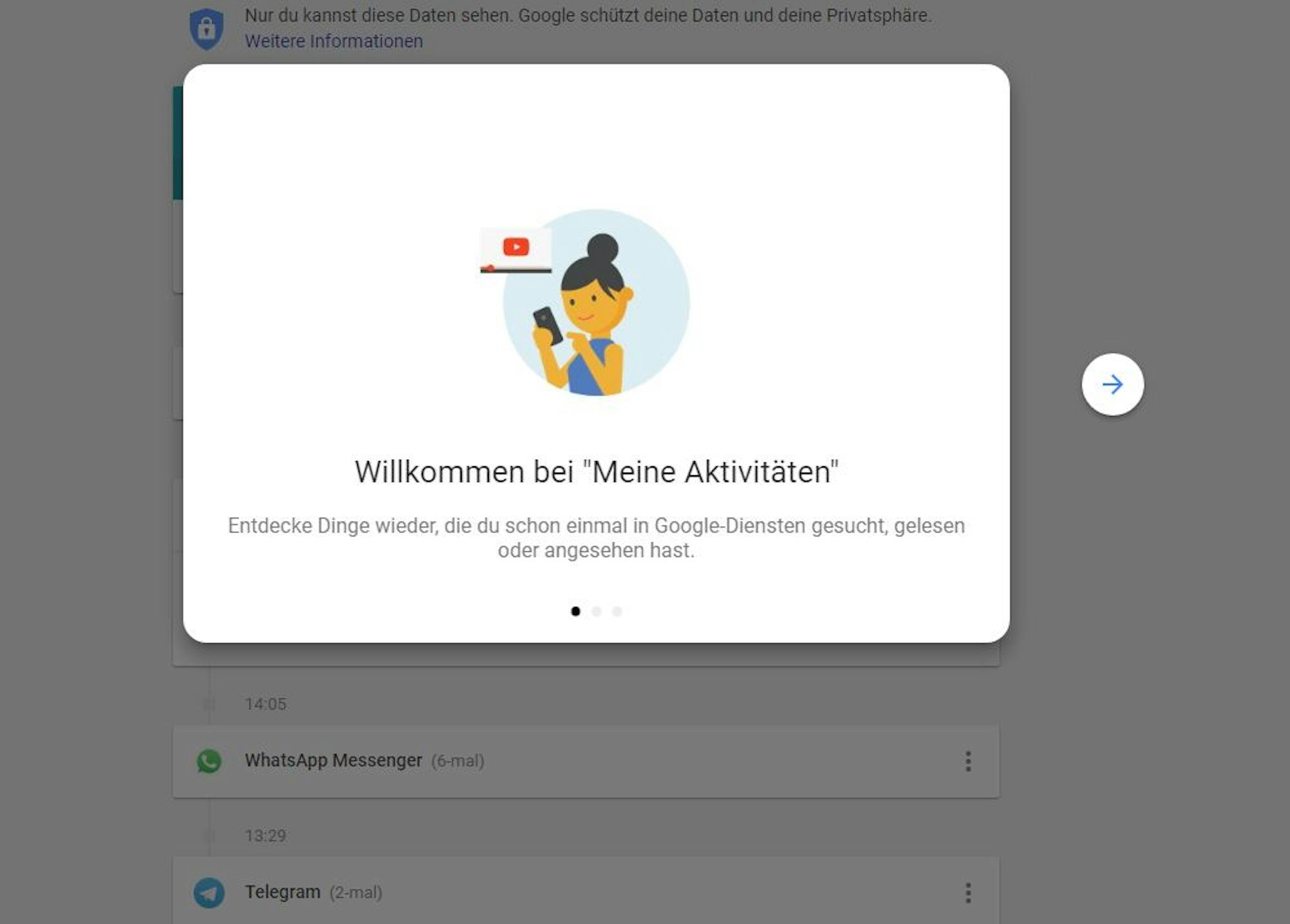 was google alles weiß
