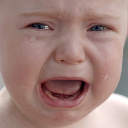 Weinendes Baby Schreibaby dpa