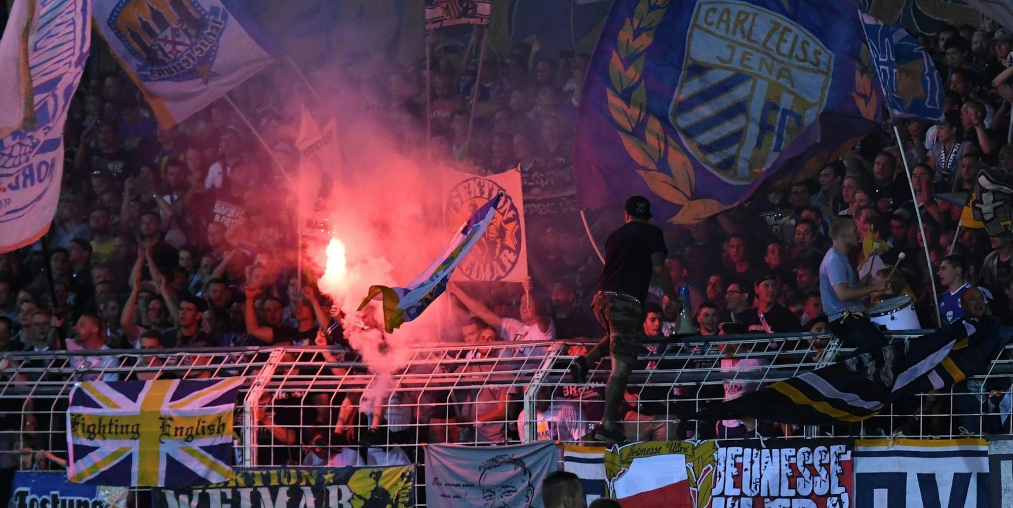 Krawalle in Jena