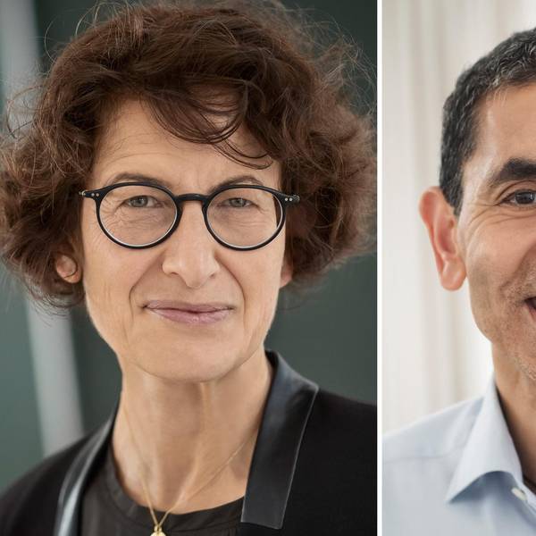 Ugur Sahin und Frau