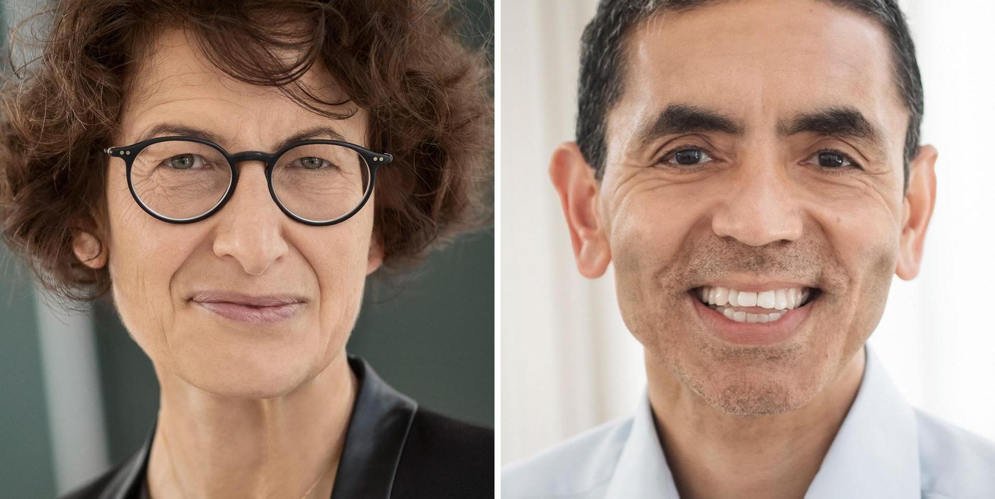 Ugur Sahin und Frau