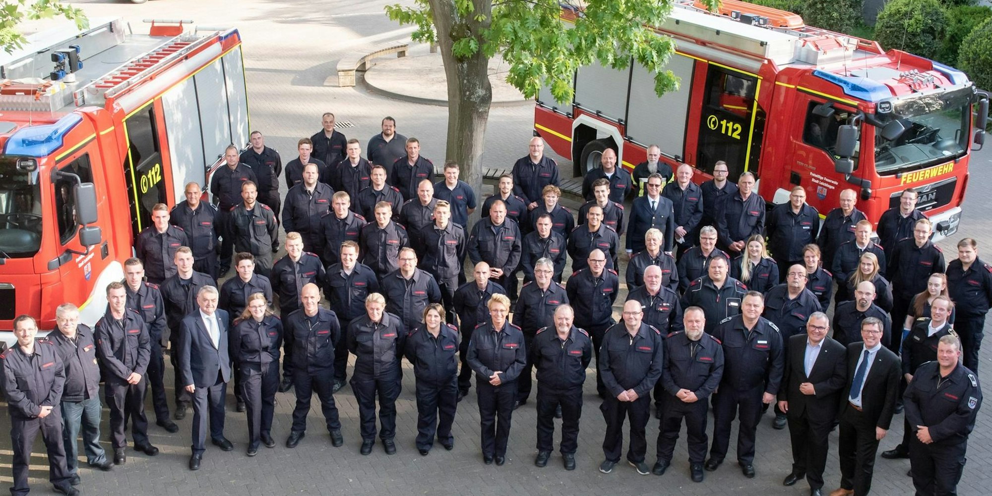 Feuerwehr-Medaillen Leichlingen