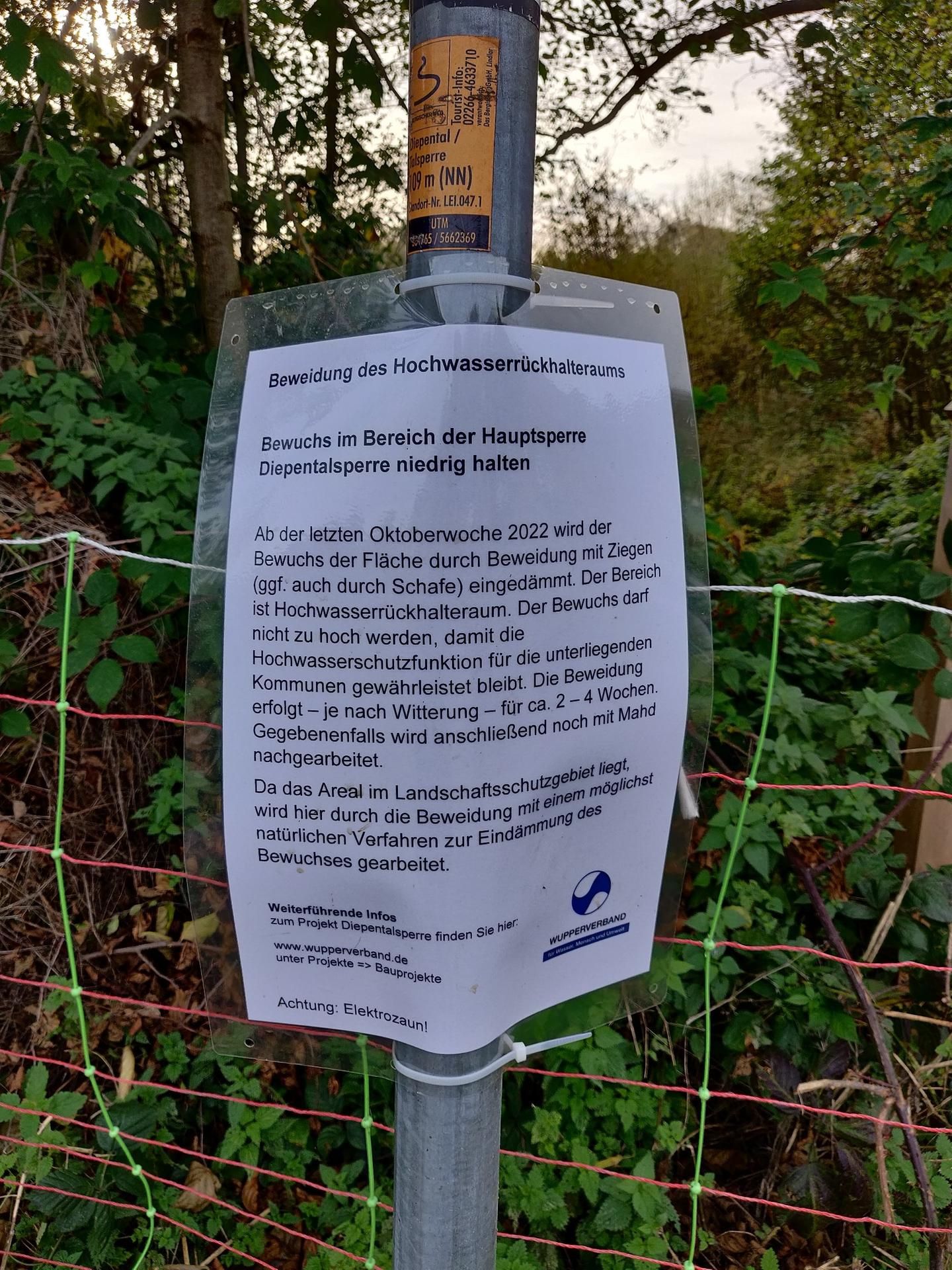 Schild Ziegen