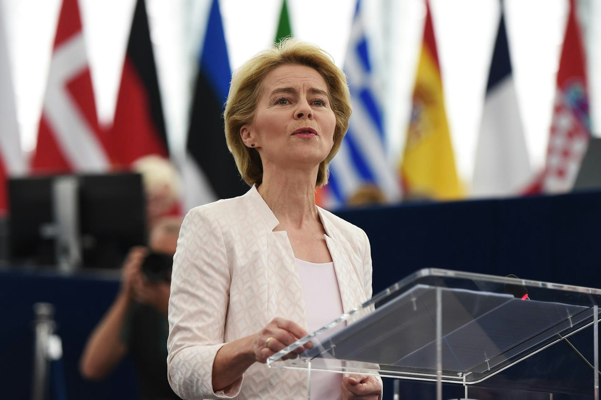 van der Leyen Strasburg