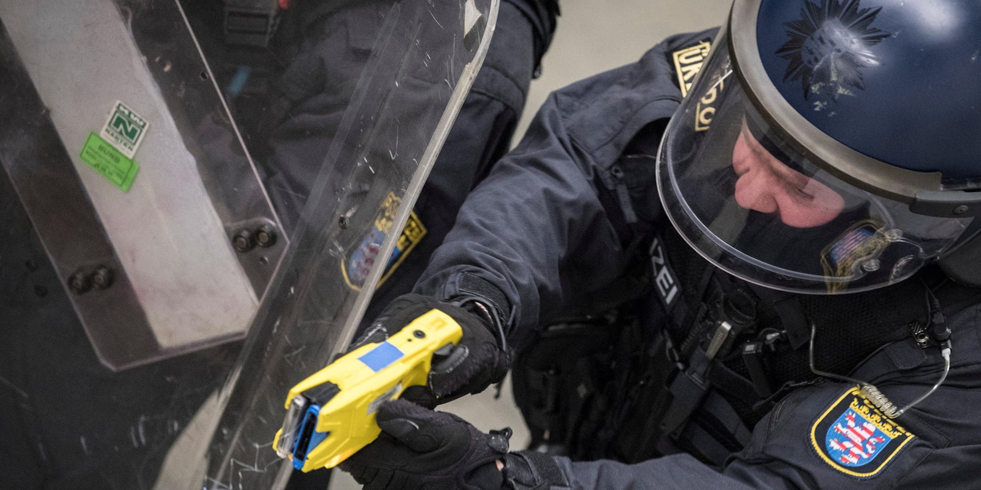Taserwaffe_Training