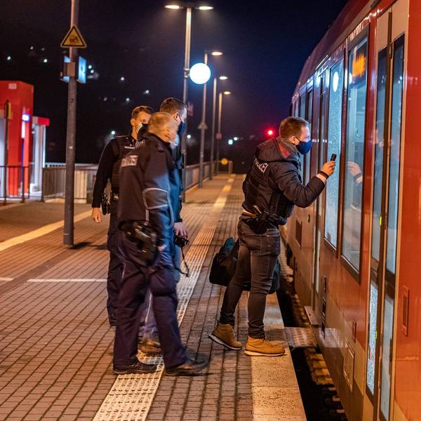 Schüsse auf Regionalbahn1