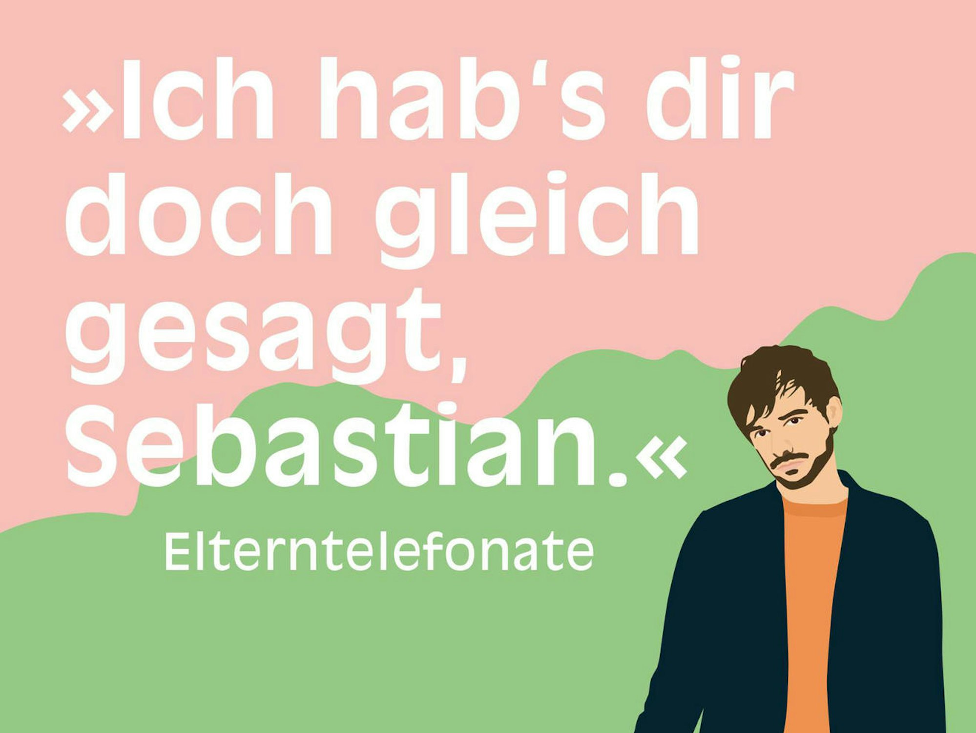 Cover des Buches „Ich hab's dir doch gleich gesagt, Sebastian.“