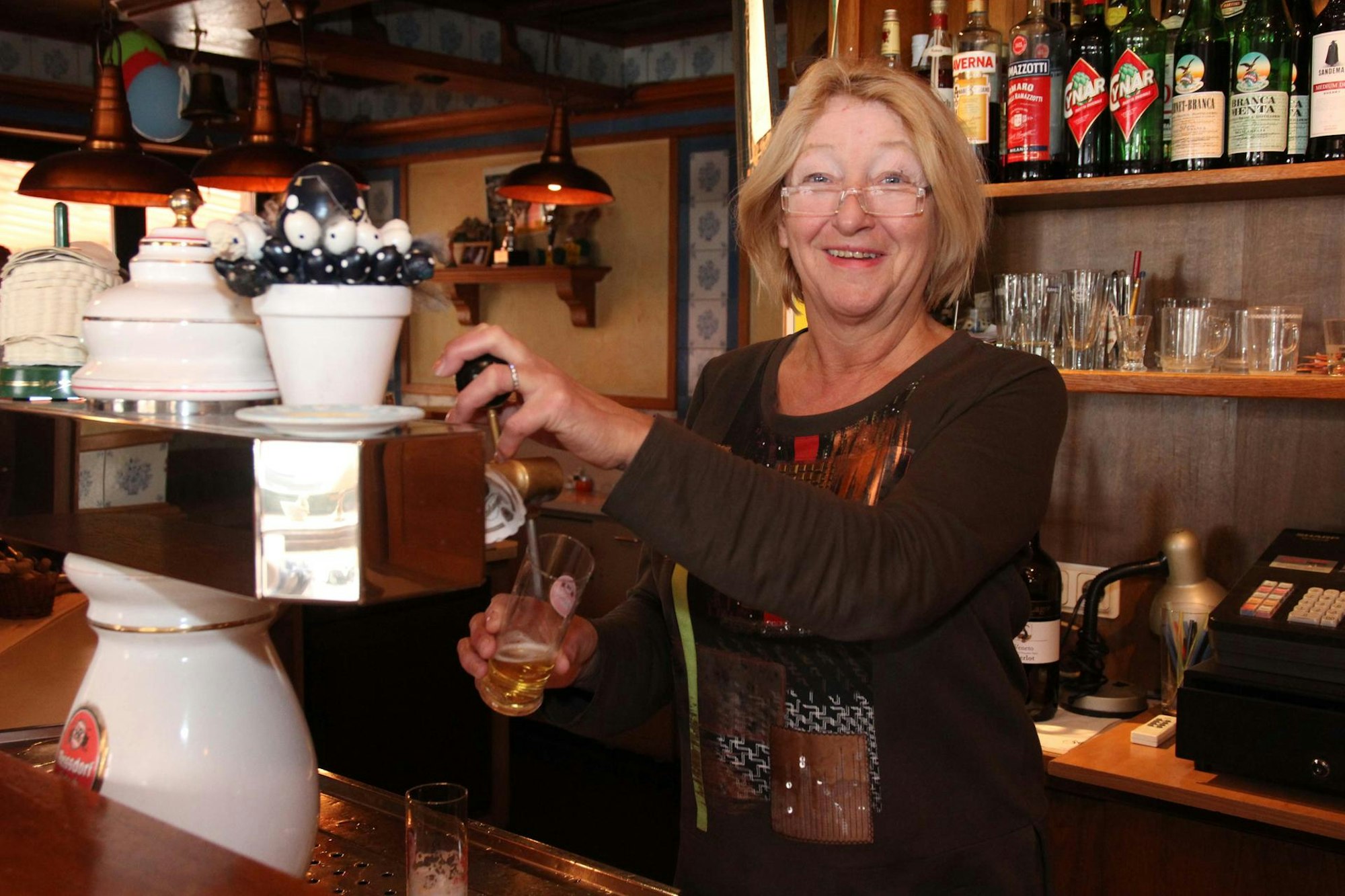 Junkersdorf_Gaststättenwirtin und Urjunkersdorferin Doris Weber