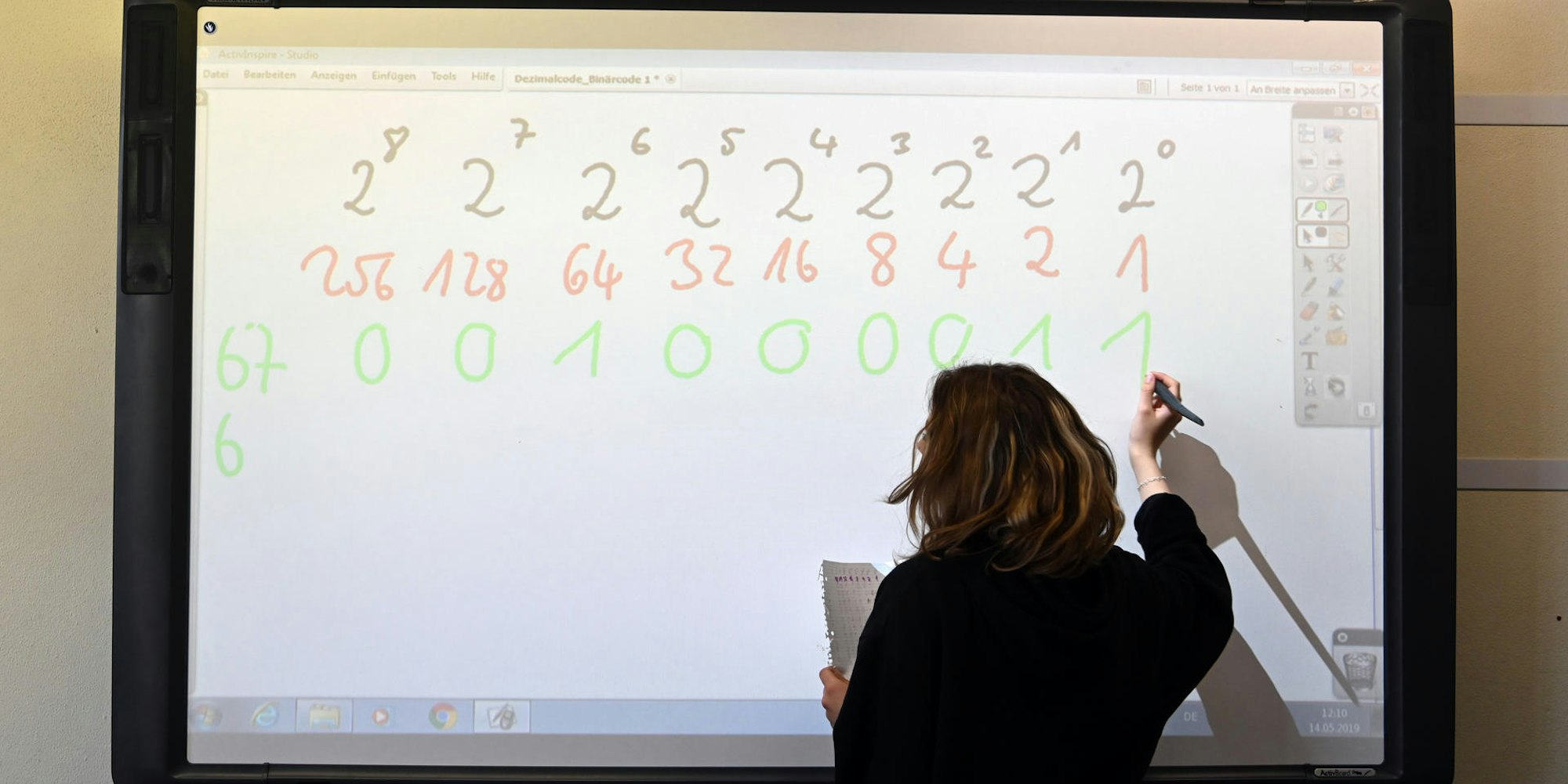 Digitalisierung Schule dpa