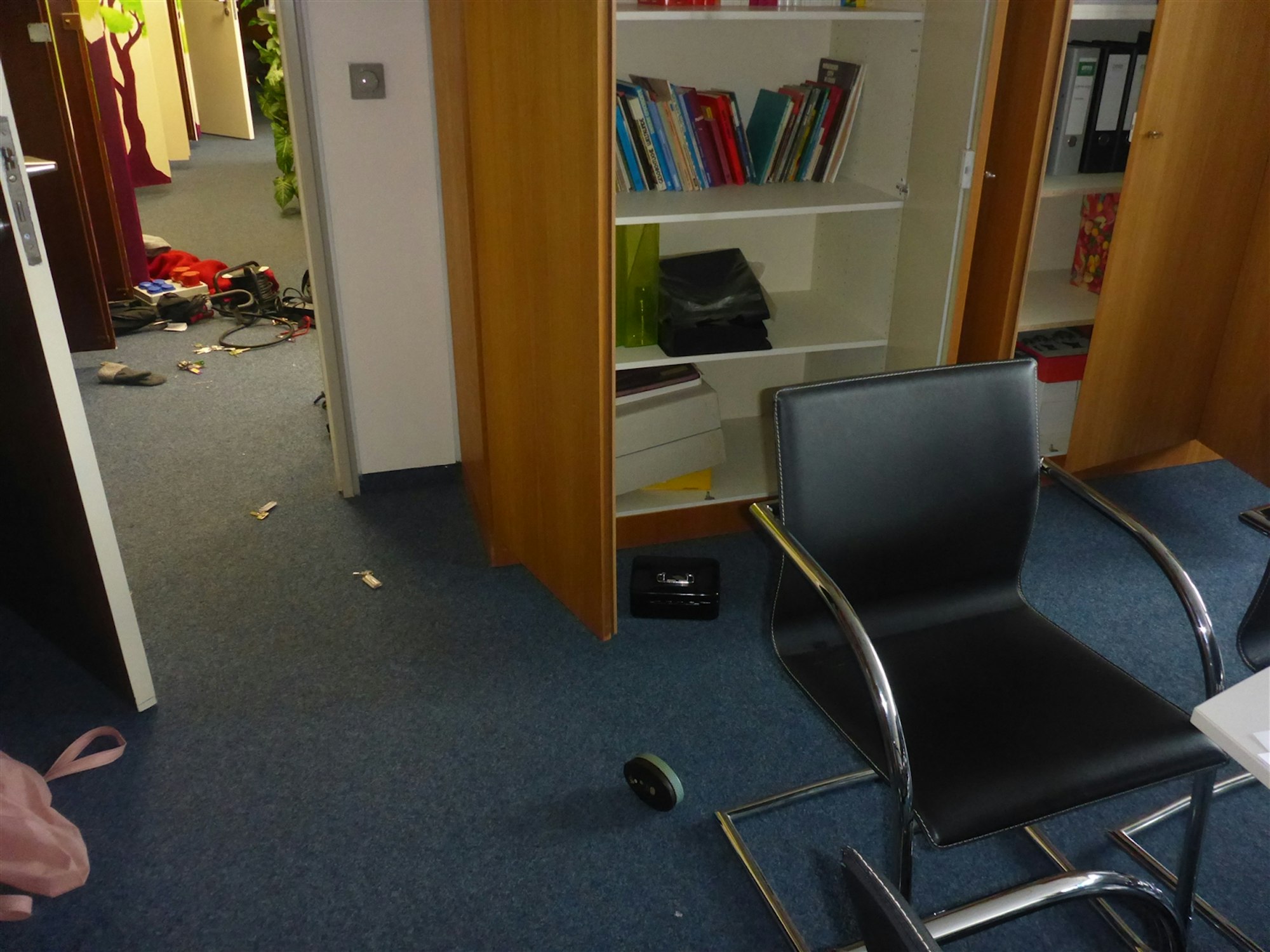 Verwüstung Gymnasium Siegburg