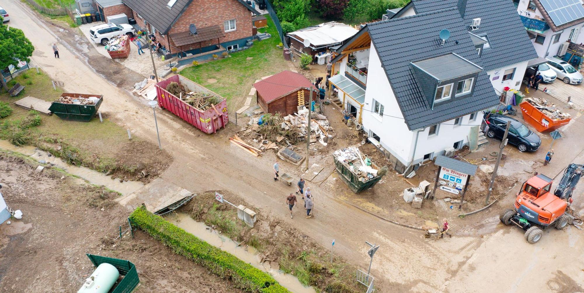 Unwetter Zerstörung Hennef