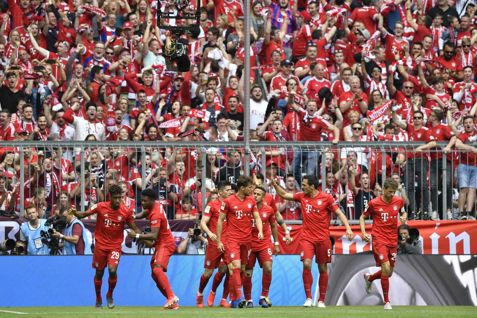 FC Bayern Jubel