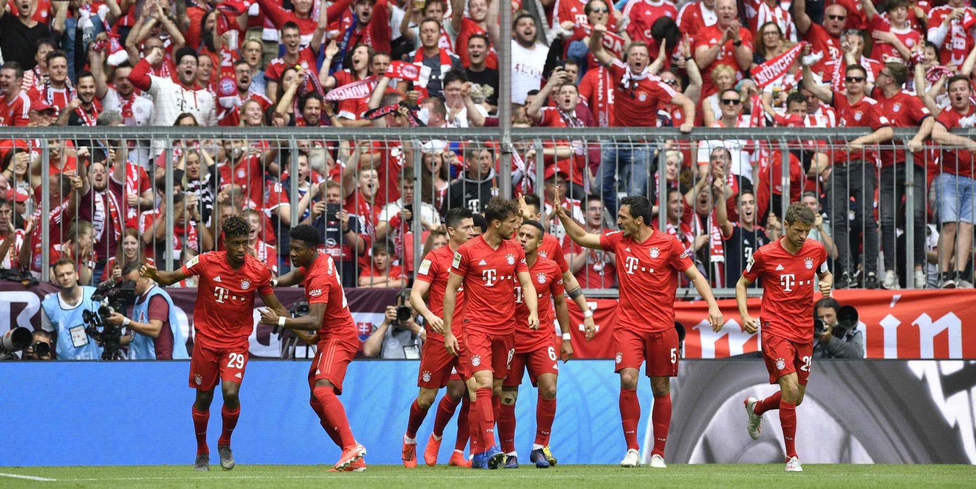 FC Bayern Jubel