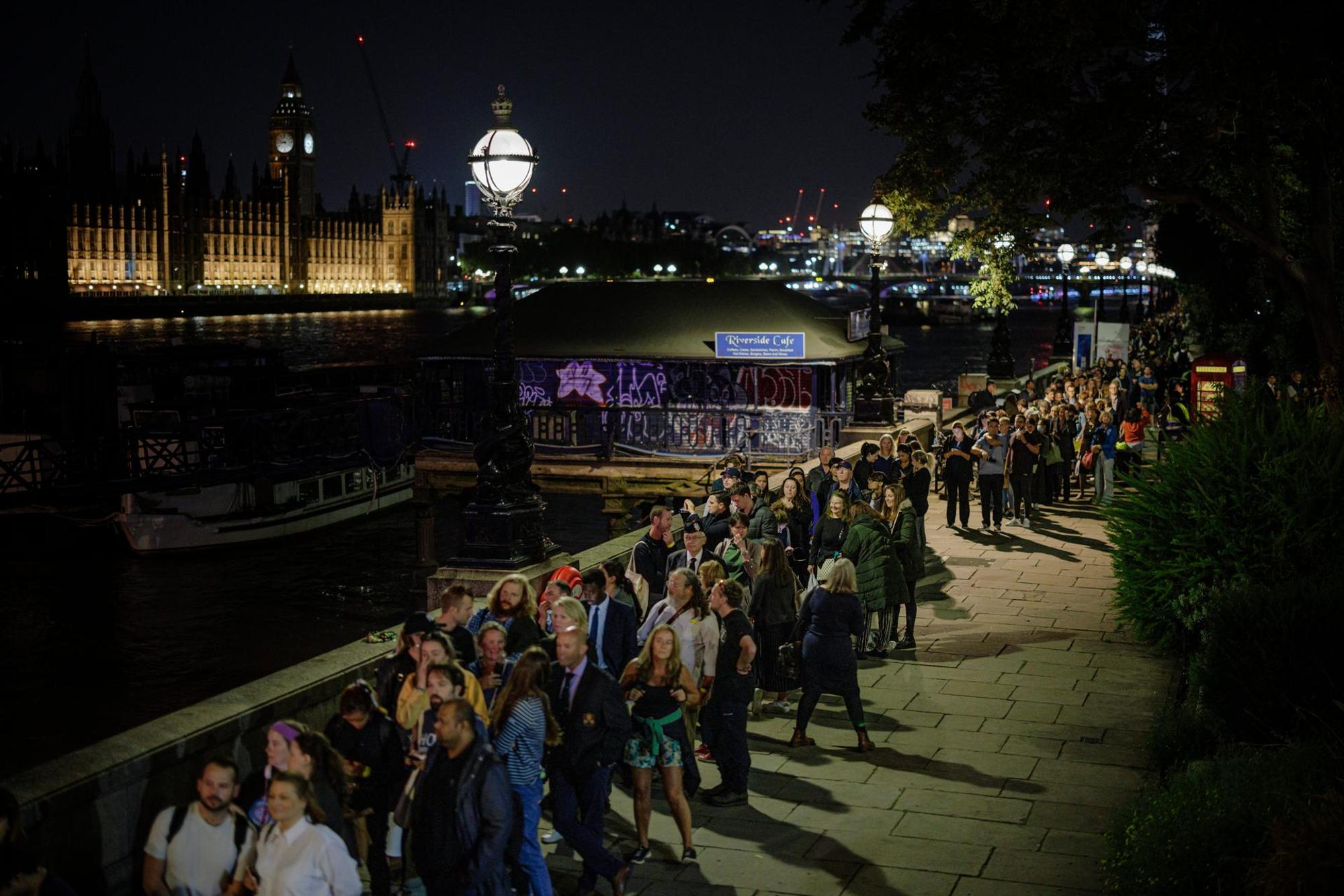 Schlange London getty 150922