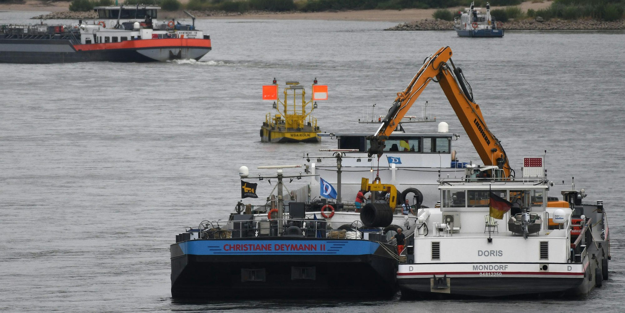 frachter rodenkirchen