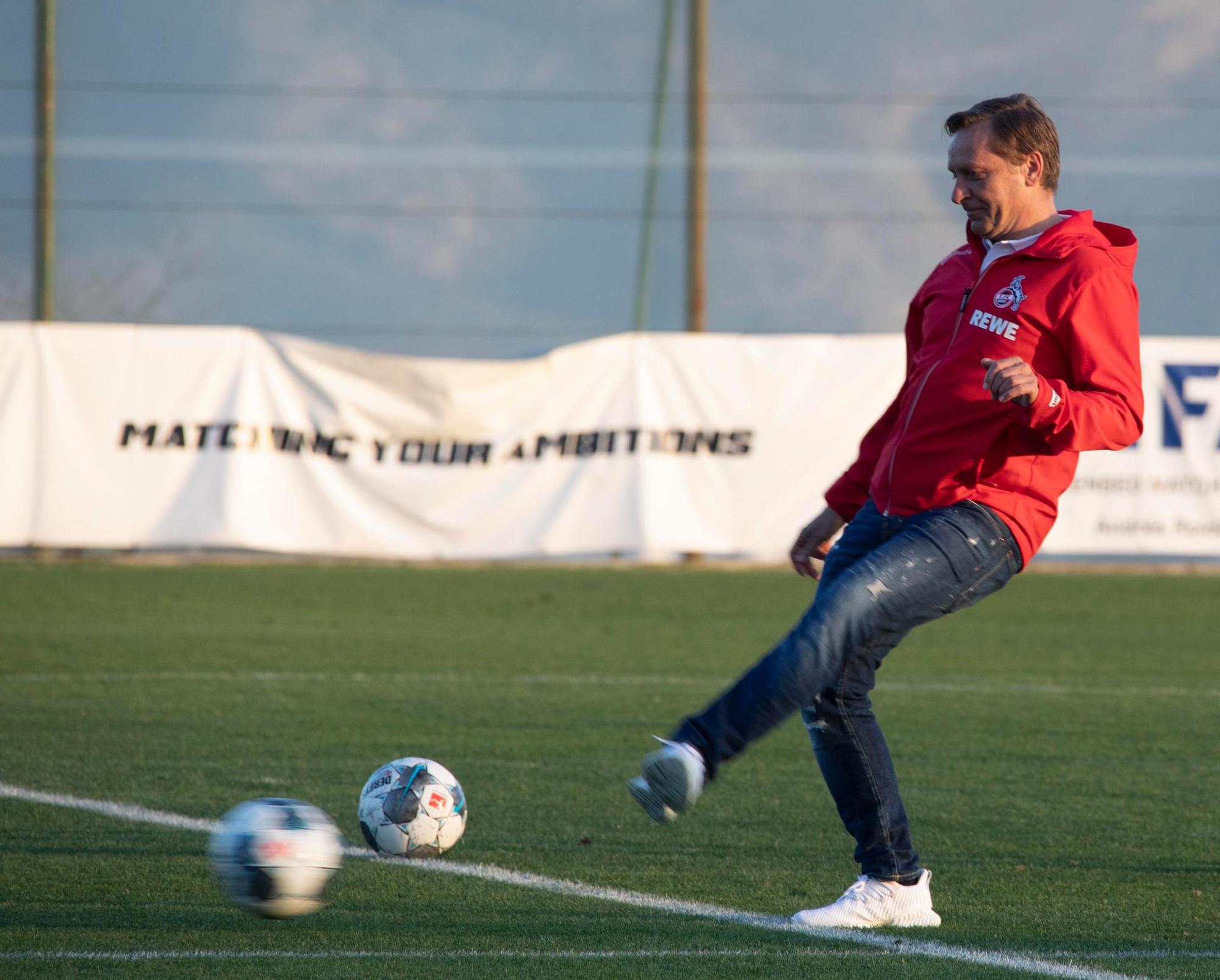 Horst Heldt Trainingslager