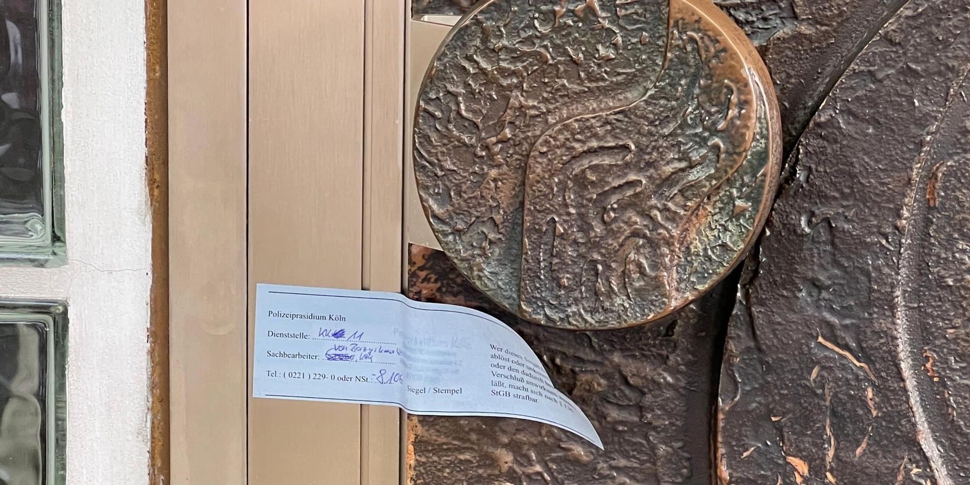 Hürth Eingangstür Haus Giftmorde