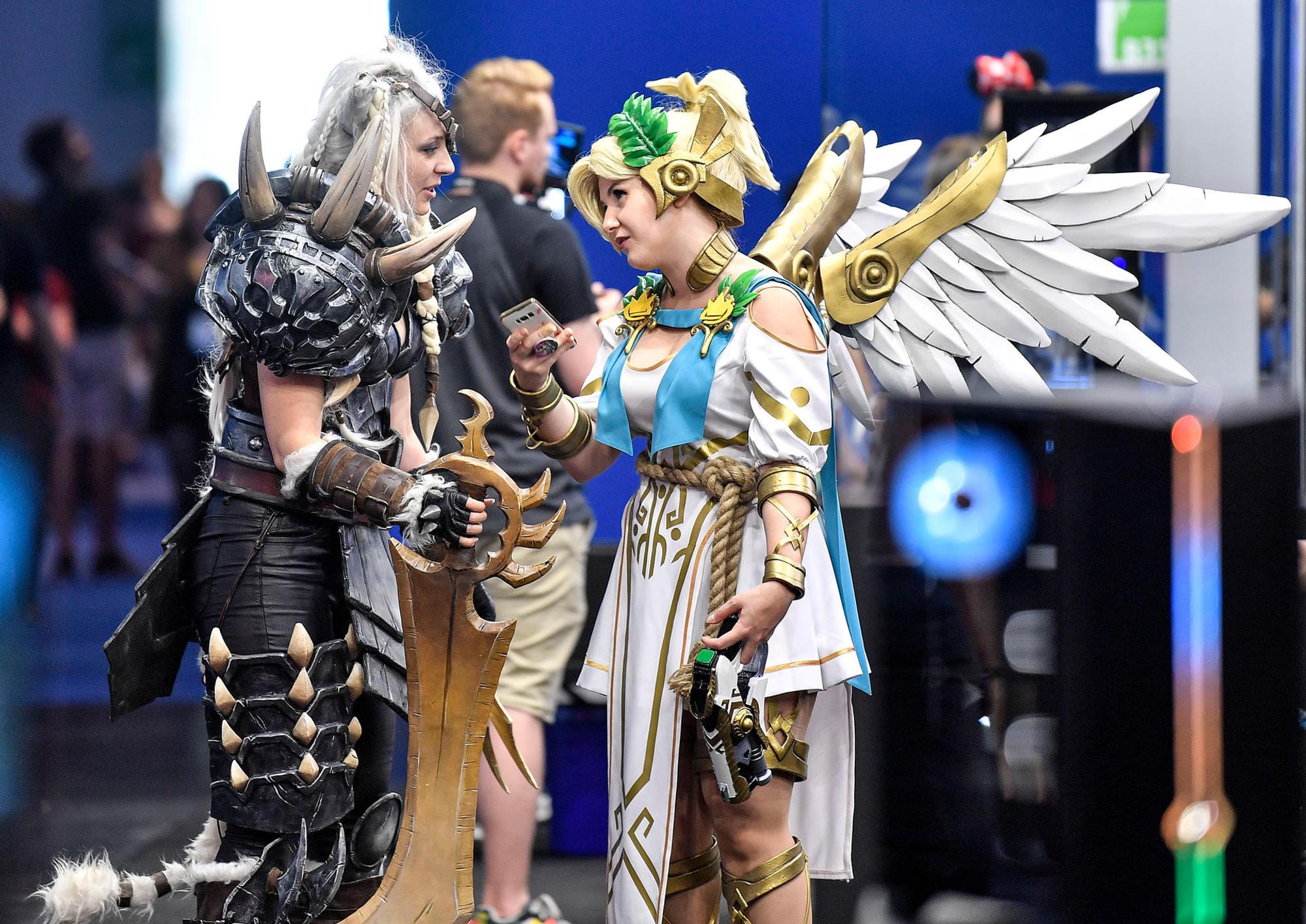 Cosplayer Gamescom