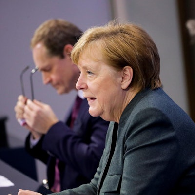 Merkel Lockdown-Verlängerung dpa