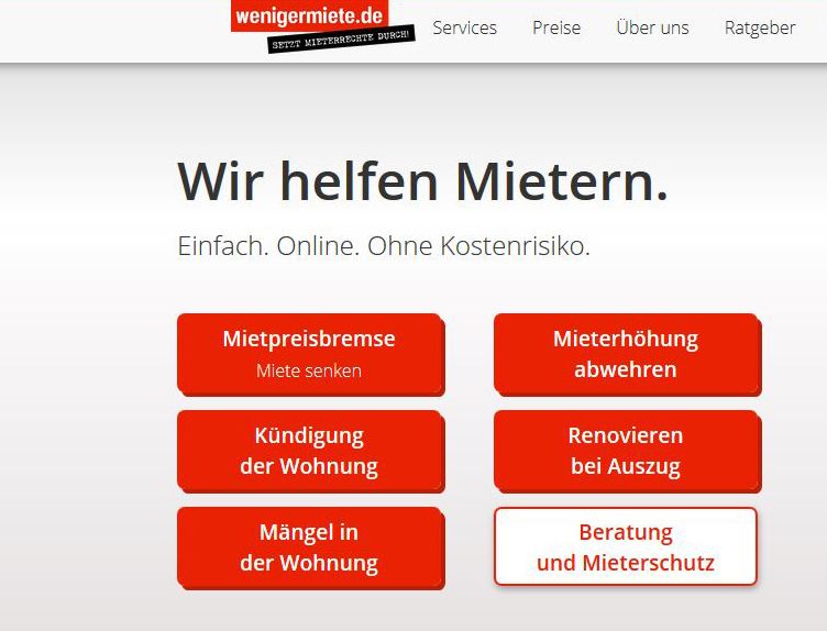 wenigermiete