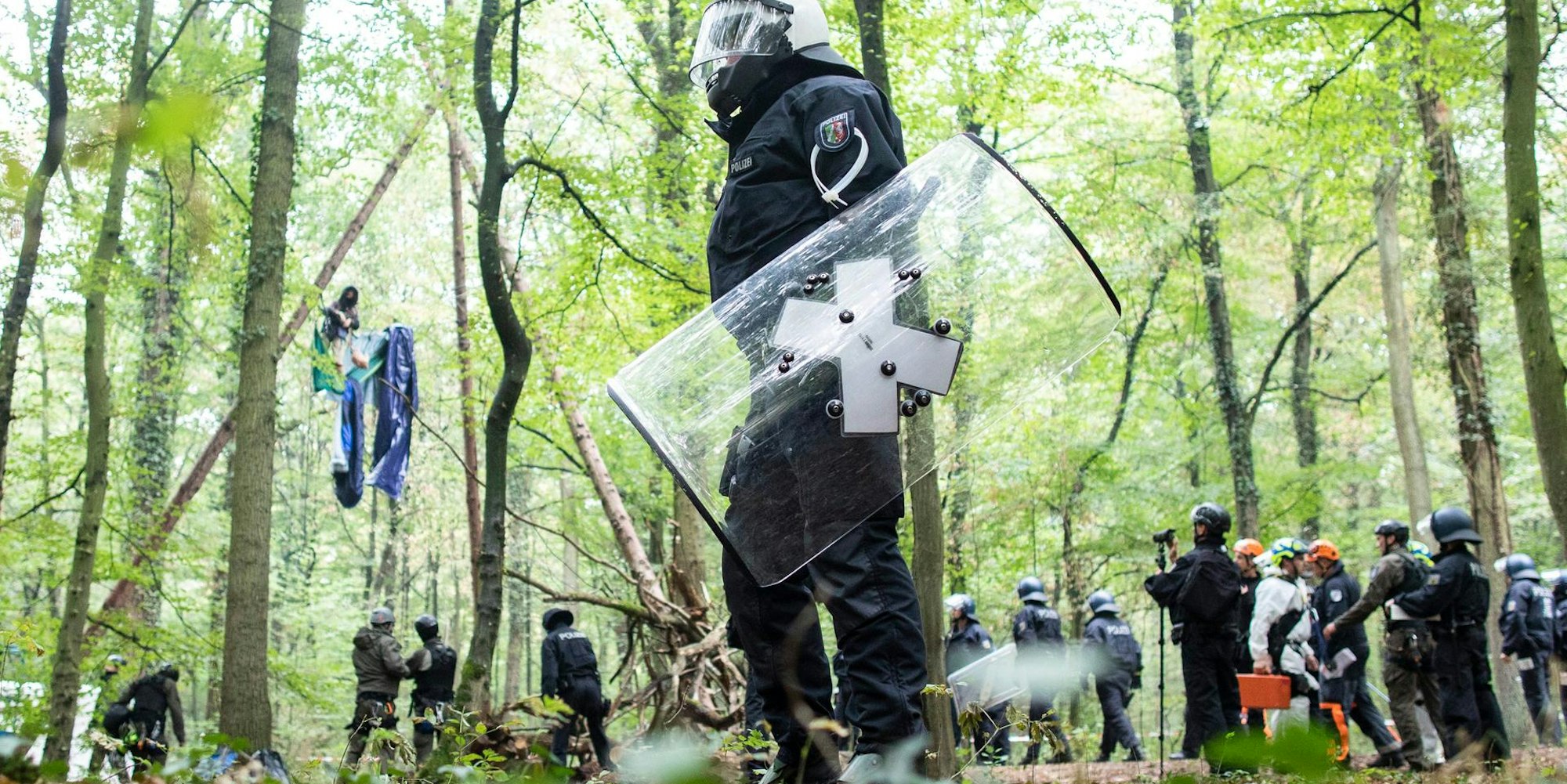 Räumung Hambacher Forst 2018