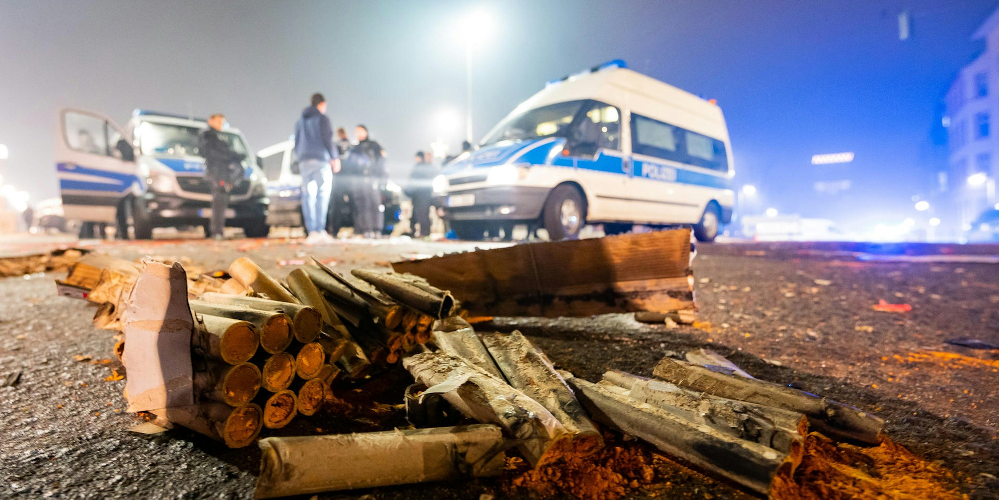 Polizei Silvester Symbol