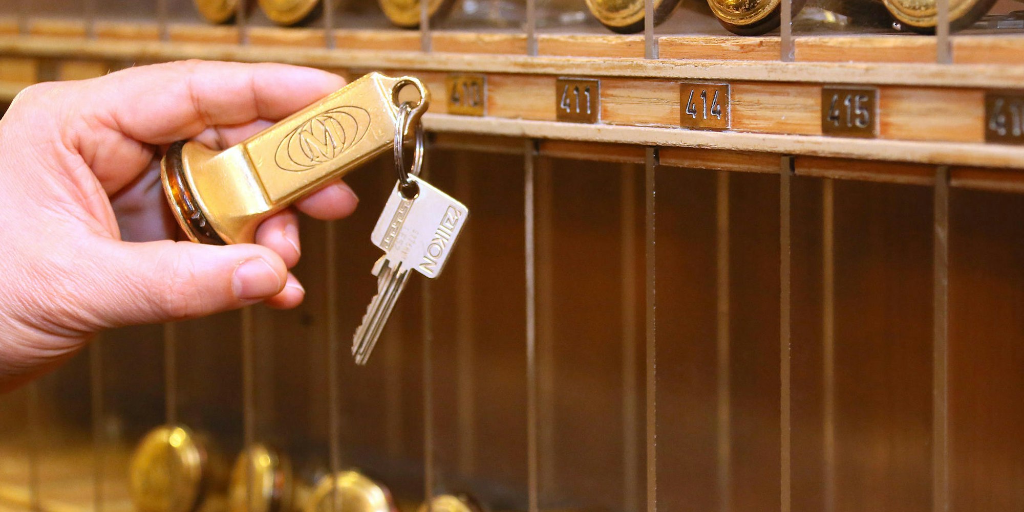 Symbolbild Hotel Zimmerschlüssel