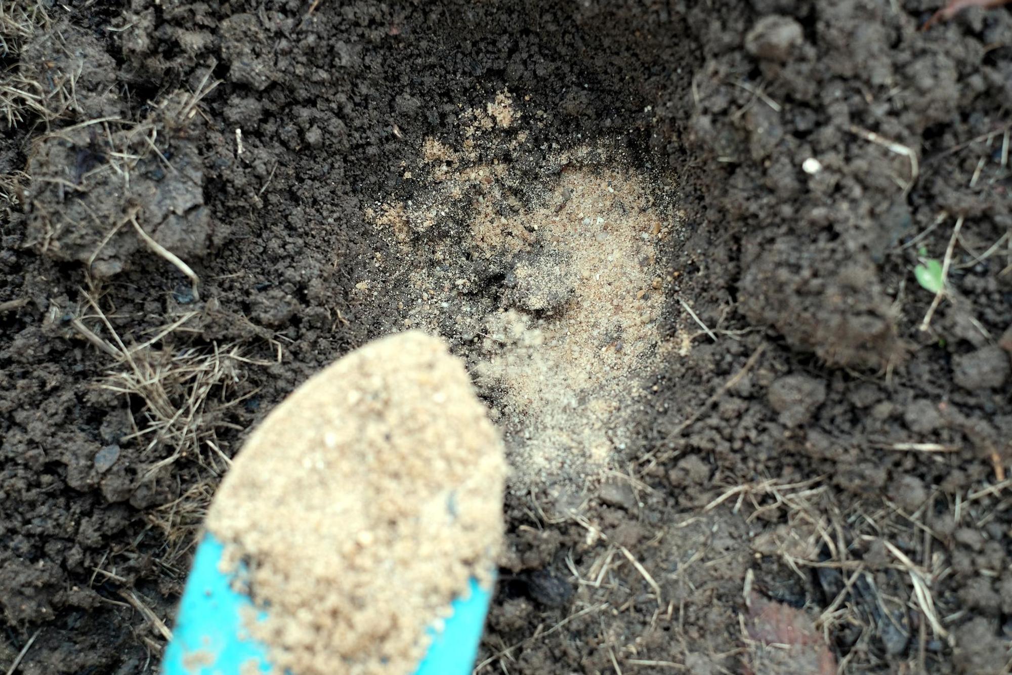 schaufel sand