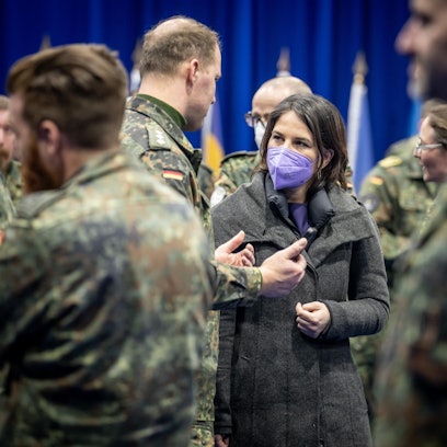 Baerbock Bundeswehr DPA 300522