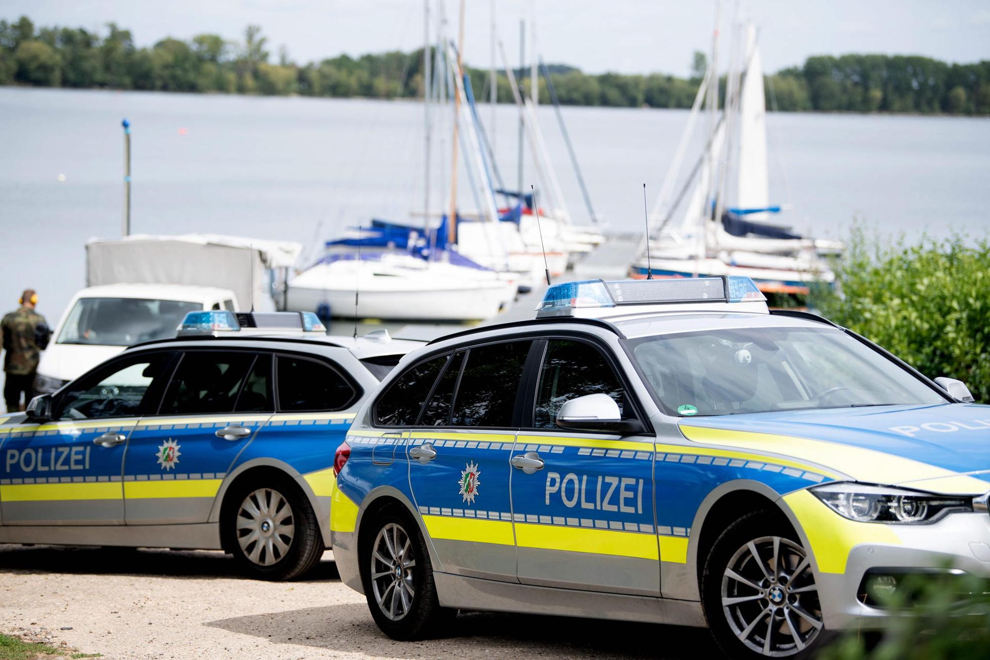 Zülpicher see Polizei Leuchtgranate
