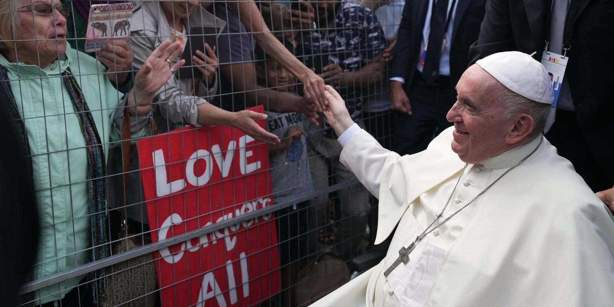 Papst in Kanada