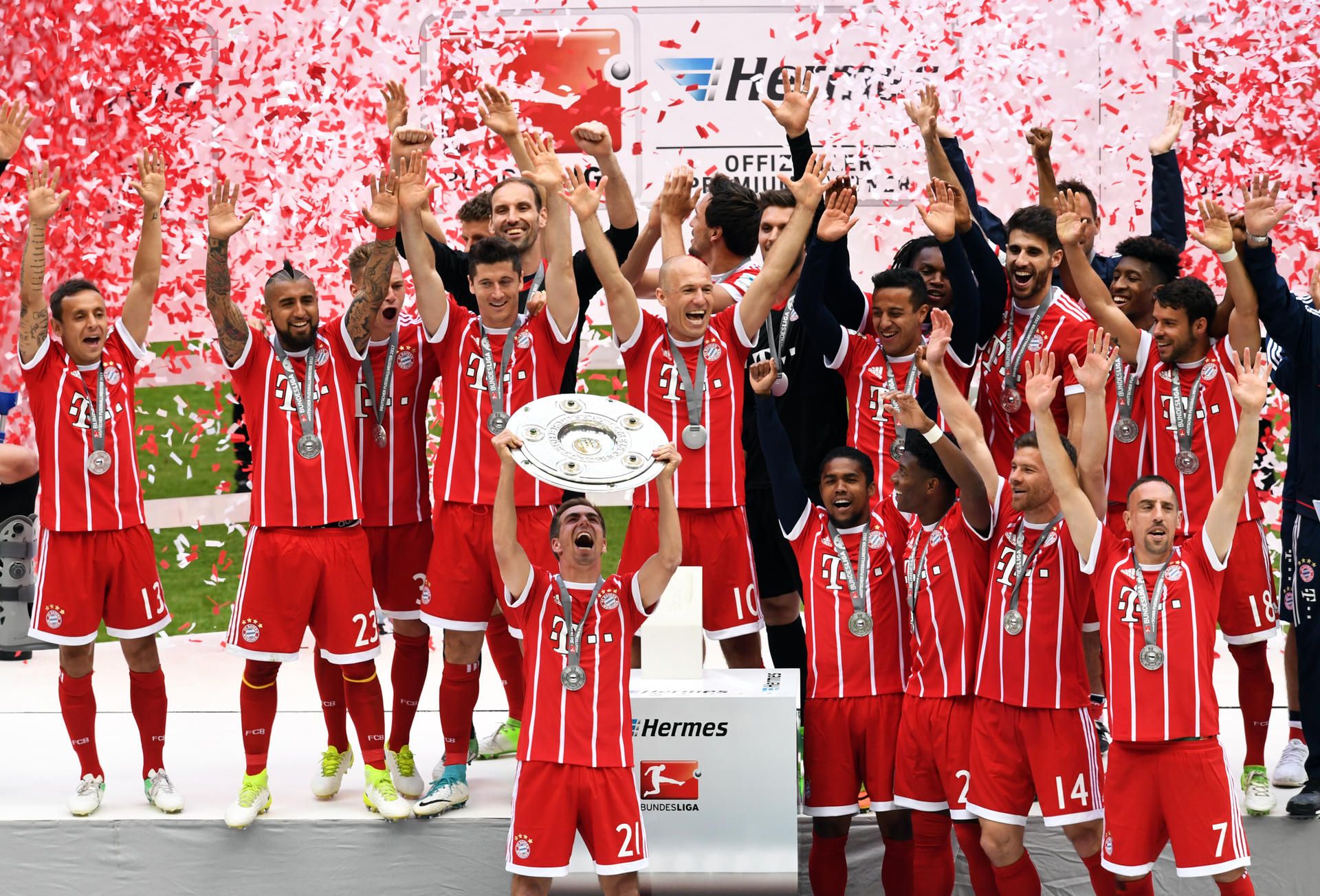 Meisterfeier Bayern