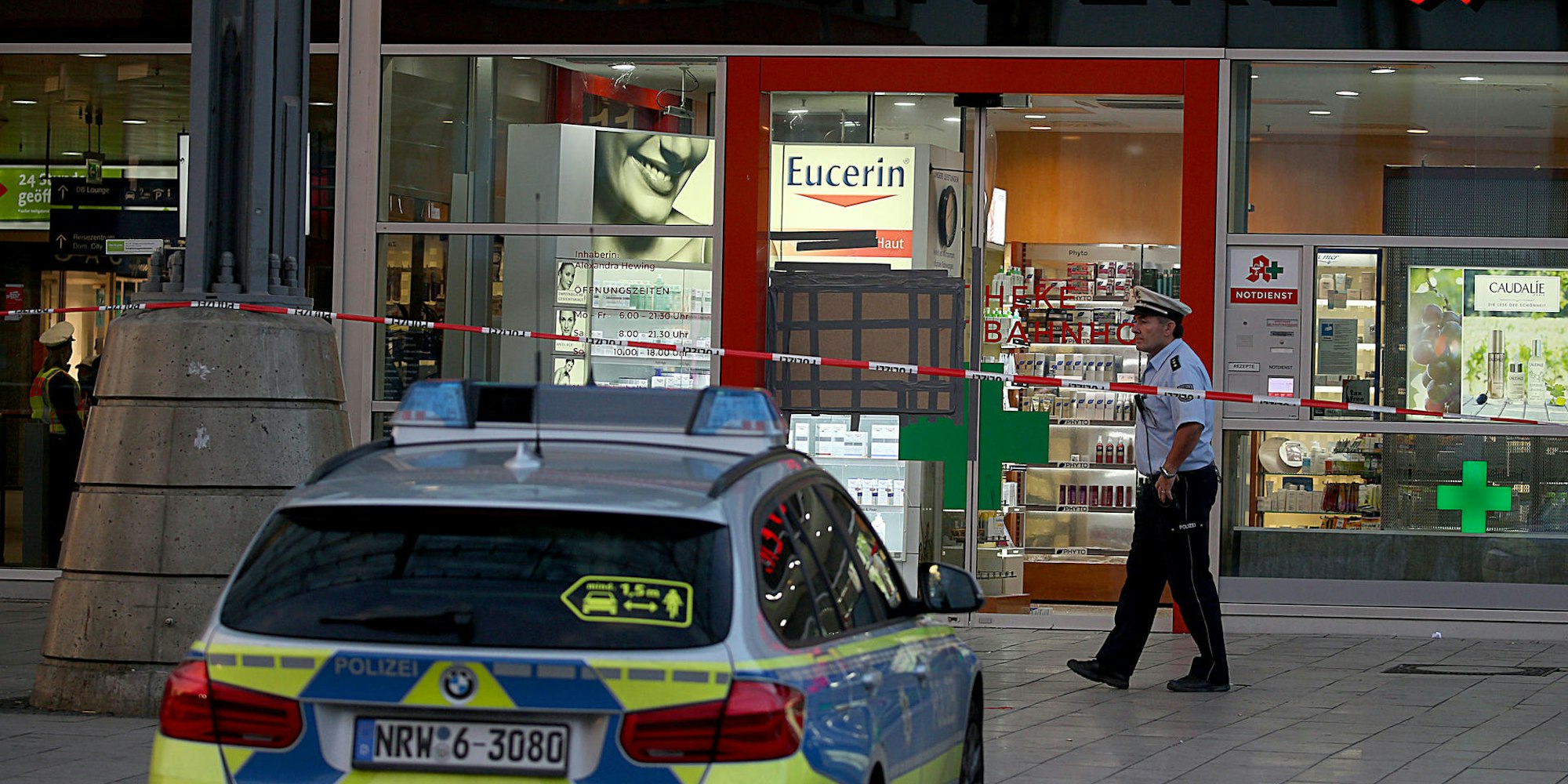 Hauptbahnhof Geiselnahme Apotheke